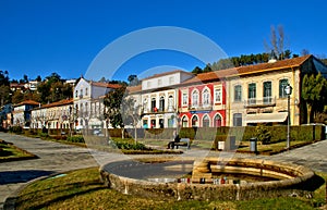 Square in Cabeceiras de Basto, Portugal