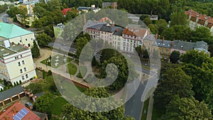 Square At The Castle Hotel Slupsk Hotel Zamkowy Aerial View Poland