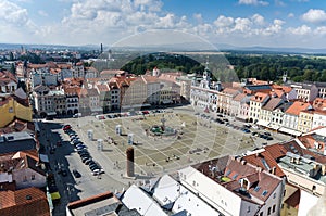 Square of Ceske Budejovice