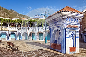 Square in Chefchaouen