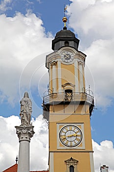 Náměstí ve městě Banská Bystrica