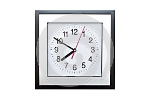 Square clock