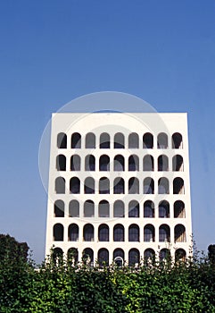 Square coliseum in Eur - Rome photo