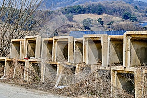 Square concrete drainage culverts