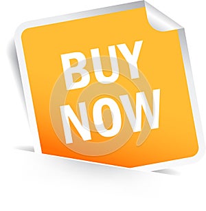 Buy now vector sticker