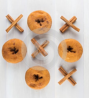 Square of Donuts and Cinnamon