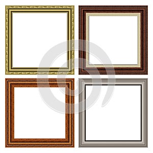 Square frame set photo