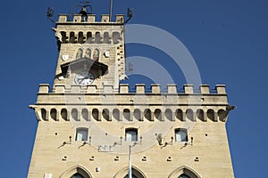 Square of freedom Republic of San Marino