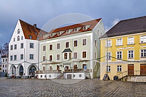 Square in Freising, Germany