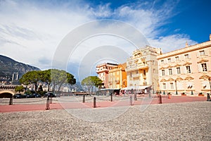 Square in front of prince residence in Monaco