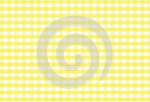 Square gingham pattern for a yellow background