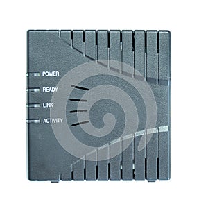 Square gray modem