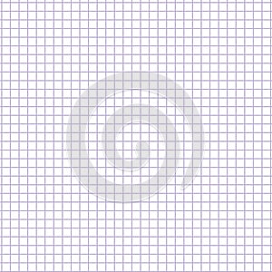 Square grid paper sheet. Seamless note paper illustration