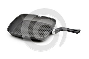 A square grill pan