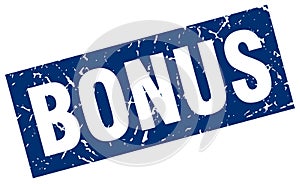 square grunge bonus stamp