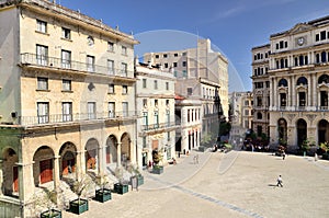 Square in Havana, Cuba photo