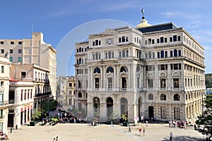 Square in Havana, Cuba.