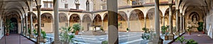 Square of the hospital Florencia Italia photo