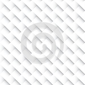 Square interweaving. Vector seamless background