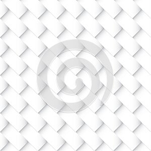 Square interweaving. Vector seamless background