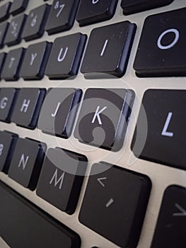 simple rectangular computer keyboard