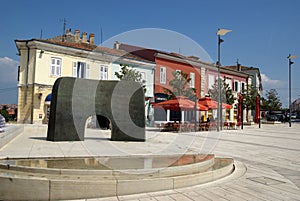 Square of liberty in Porec,Croatia