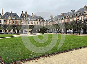 Square Louis XIII, Paris, France