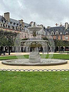 Square Louis XIII, Paris, France