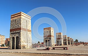 Plaza de la ciudad de Marruecos 