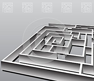 Square Maze