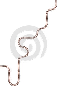 square maze rounded waves