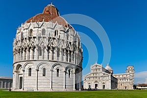 Square of Miracles in Pisa by day