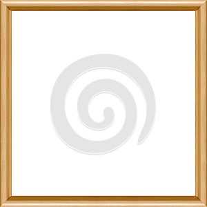 Square Moulded Beech Picture Frame