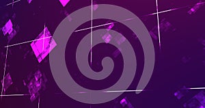 Square moving energy particles moving bg