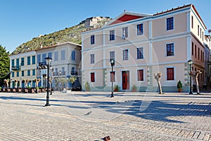 The square of Nafplio, Greece