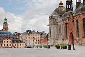 Square near Riddarholmskyrkan