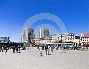 Square near Saint Sophia Church of Harbin