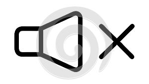Square outline icon user interface shape graphic, vector design Generative AI