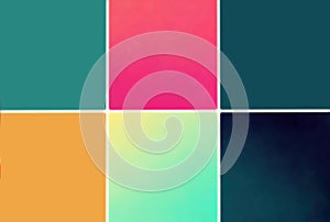 Square pattern colorful background blur blocks