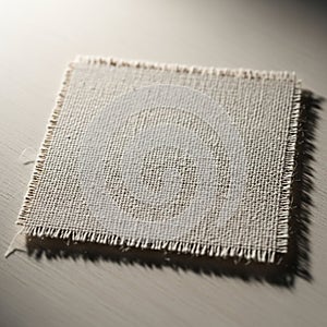 Casts subtle shadows highlighting the fabric s texture and the