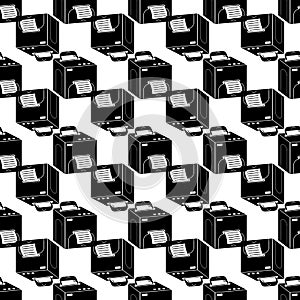 Square printer pattern seamless vector