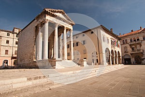 The square in Pula