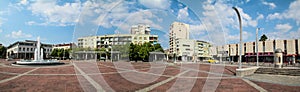 Square of the Republic in Podgorica, Montenegro