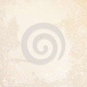 Square Retro Paper Background Vertical Lines Scratches And Stains Beige