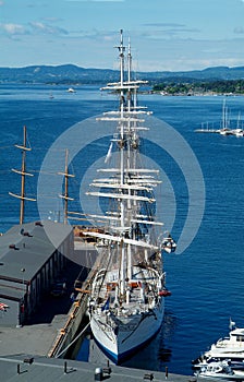 Square-rigger in Oslo