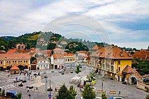 Square in Romania (Brashov)