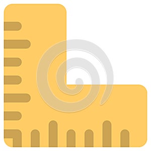 square ruler illustration