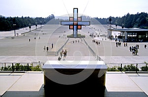 The square of The Sanctuary of Fatima