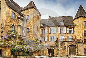 Square in Sarlat-la-Caneda, France