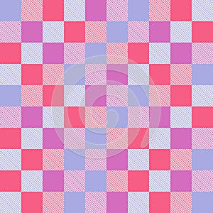 Square seamless pattern wallpaper background. Checkered pattern